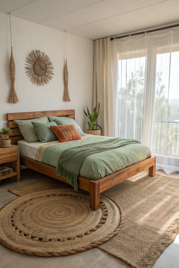 calming earth tone palette