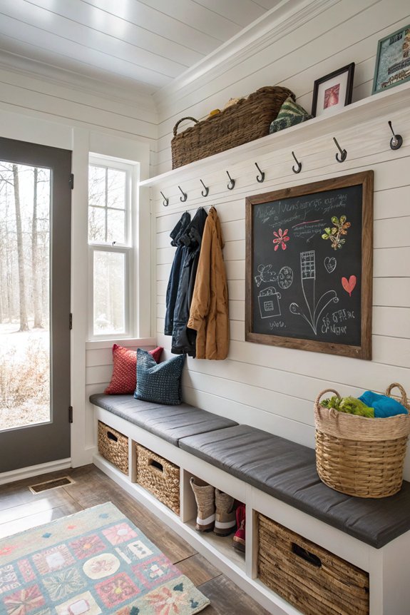 chalkboard for family organization