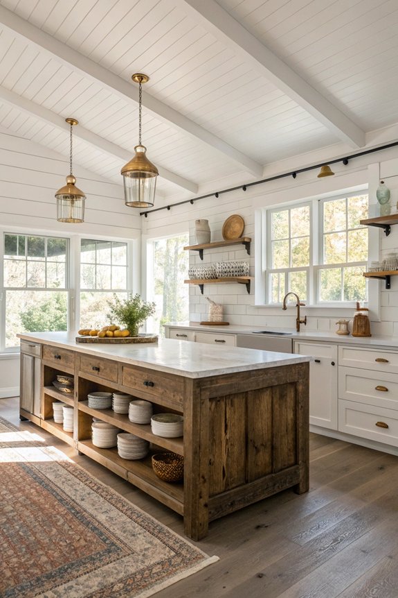 charming rustic modernity fusion