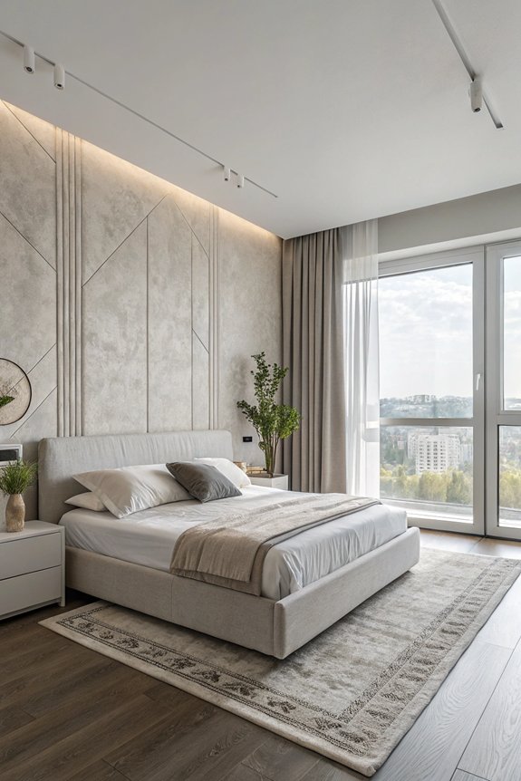 clear surfaces promote serenity