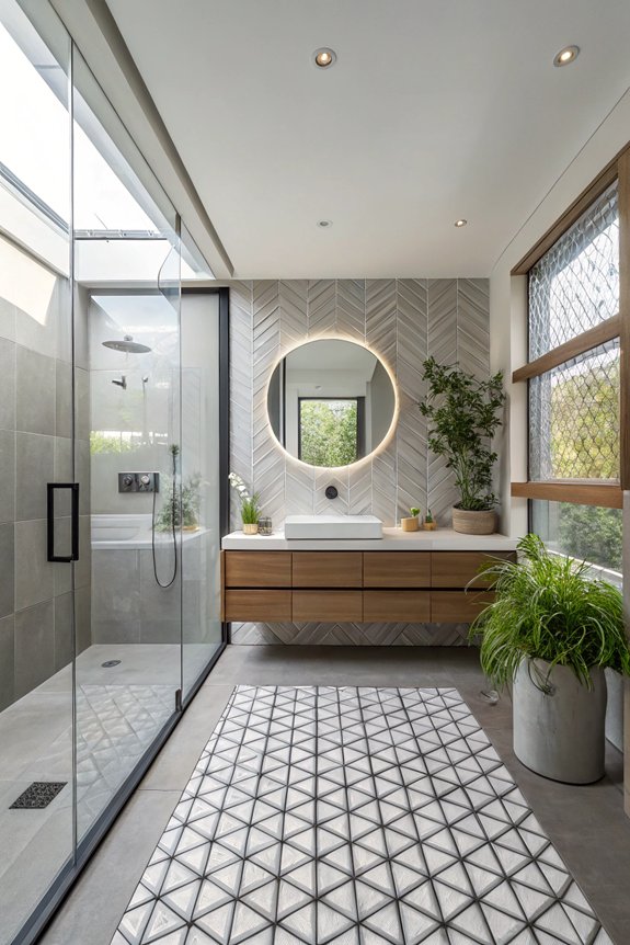 clever bathroom space solutions