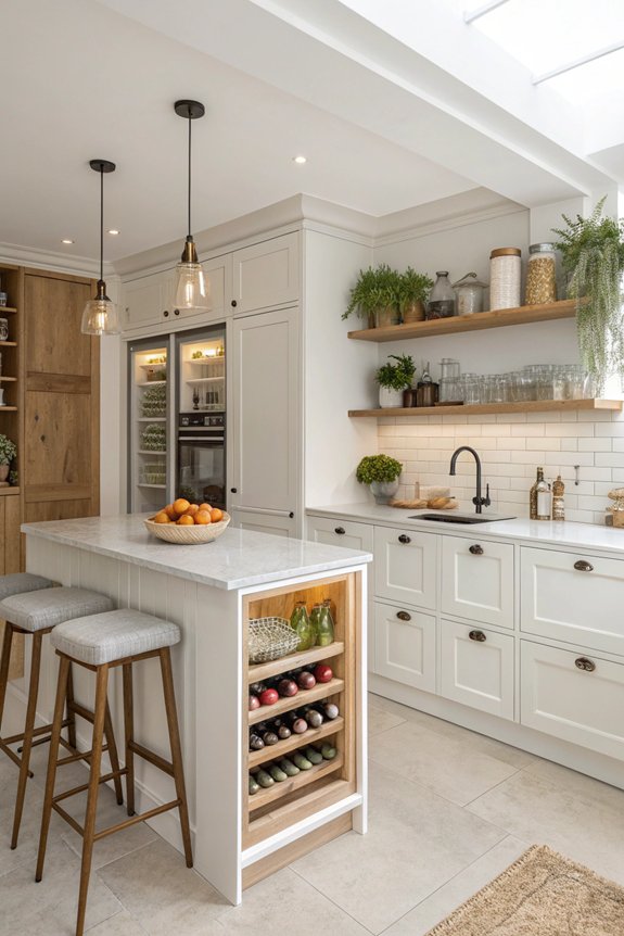 clutter free kitchen storage solutions