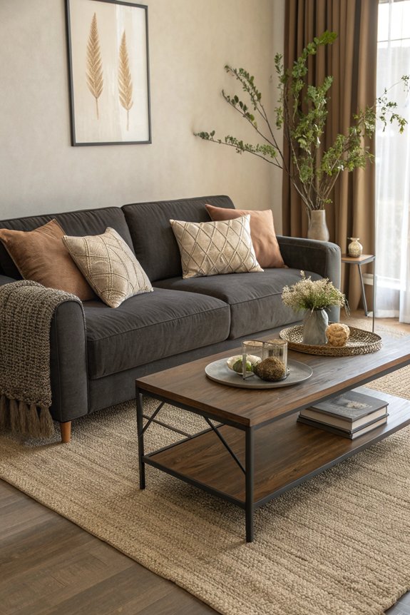 coffee table aesthetic balance