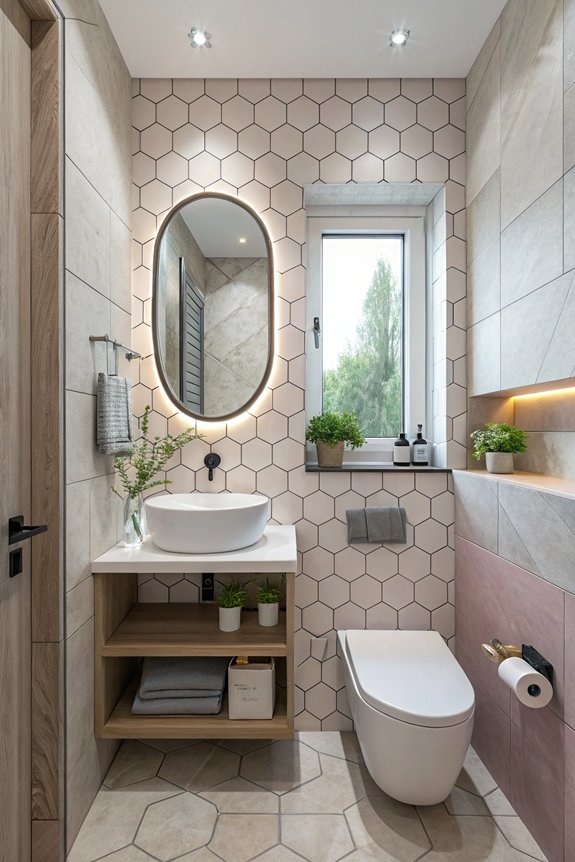 compact fixtures save space