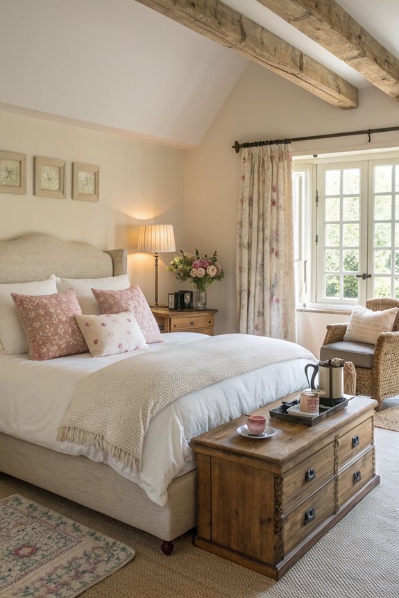 cozy coffee station setup