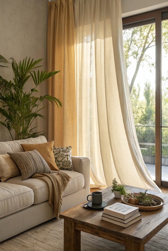 cozy curtains for warmth