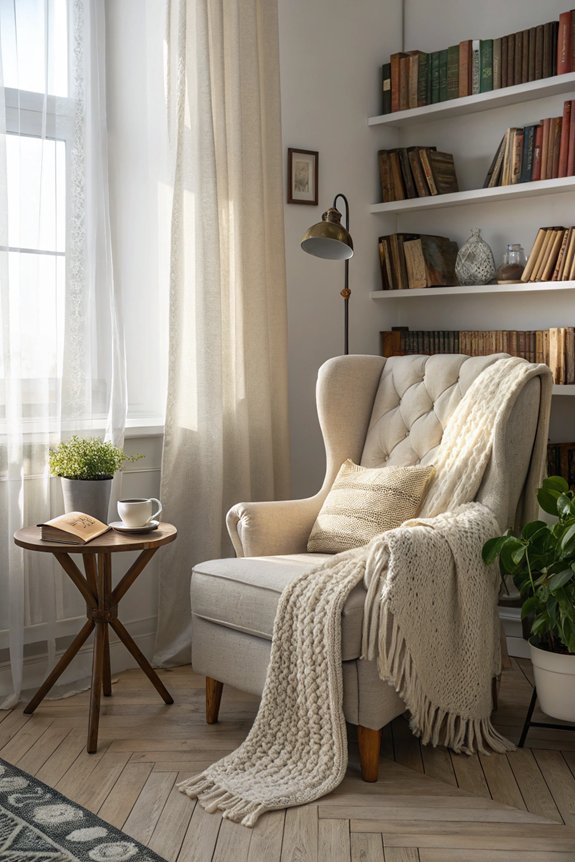cozy reading nook essentials