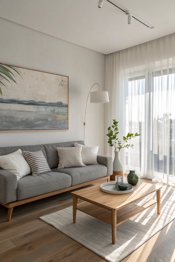 create intentional minimalist focal points