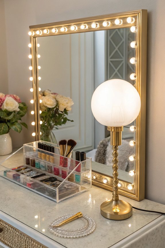 creative vanity lighting ideas
