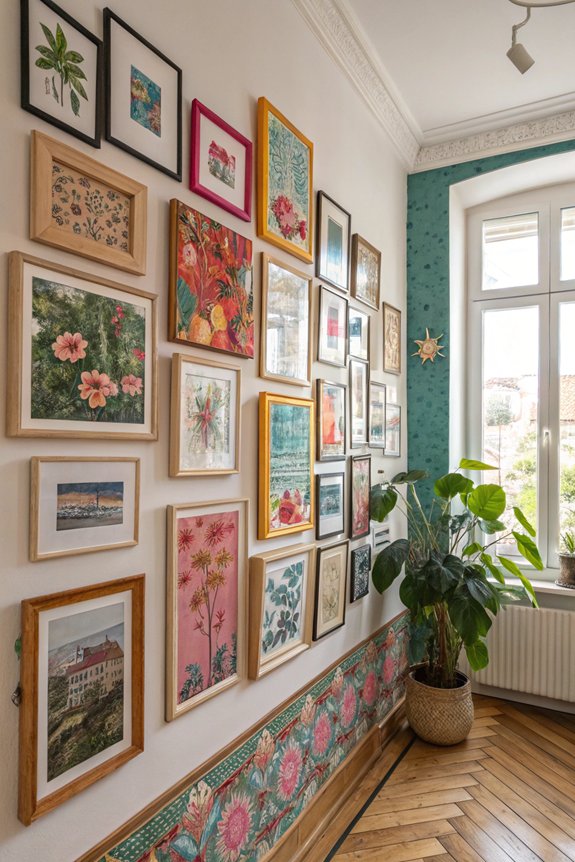 diy photo gallery wall