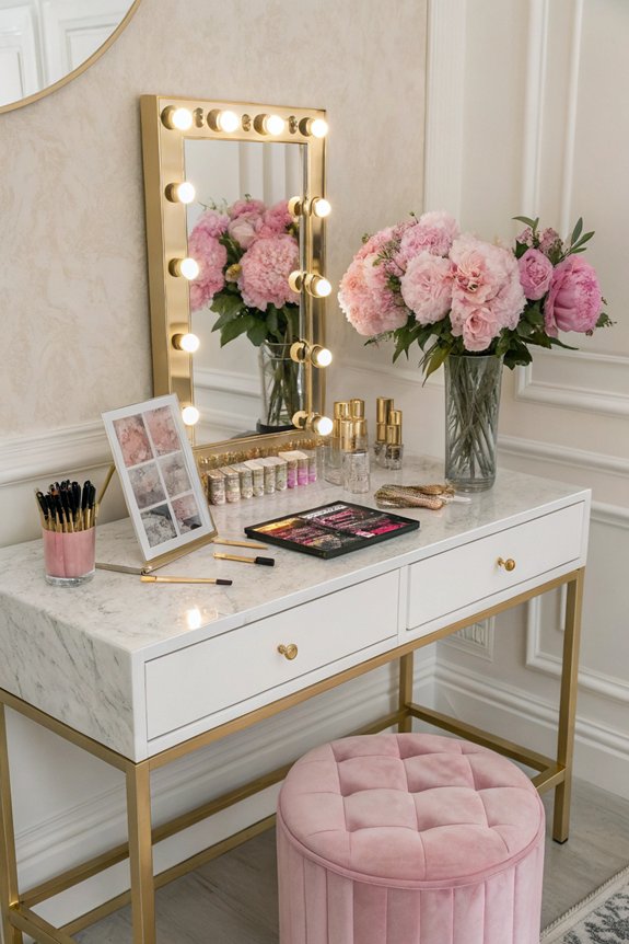 diy vanity table inspiration