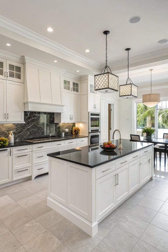 durable sleek kitchen countertops