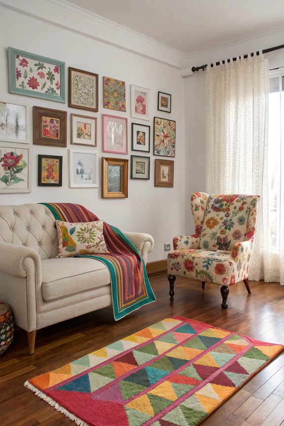 eclectic pattern mixing tips