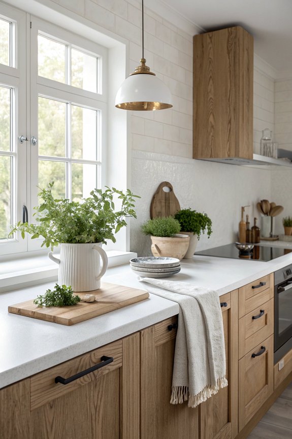 functional scandinavian kitchen design