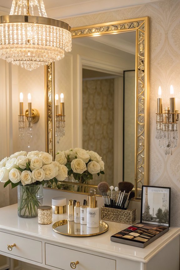 glamorous vanity lighting ideas