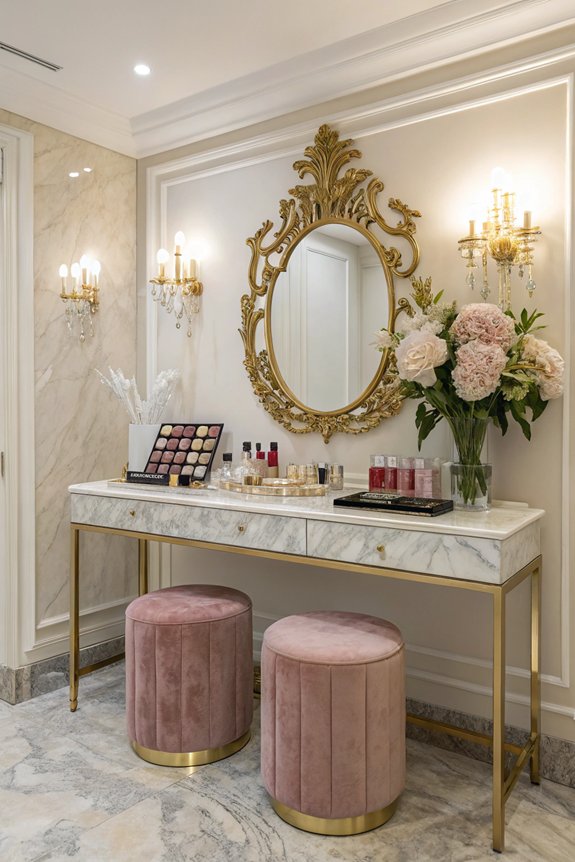 glamorous vanity transformation tips
