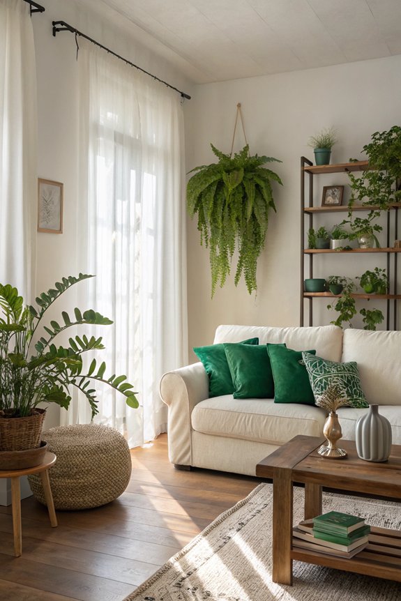 indoor plants enhance freshness