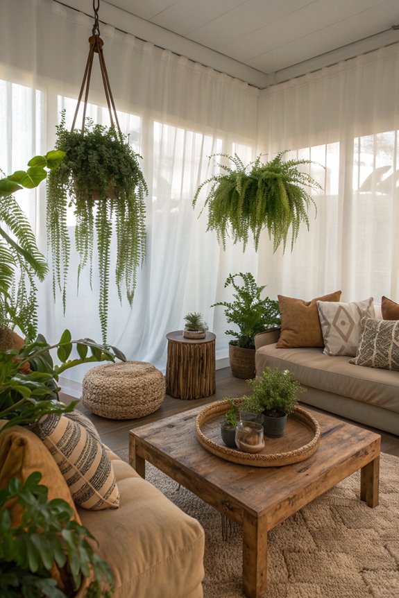 indoor plants enhance well being