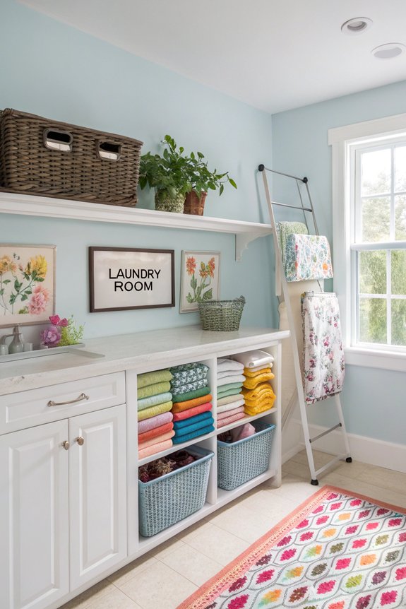 laundry room motivation boost