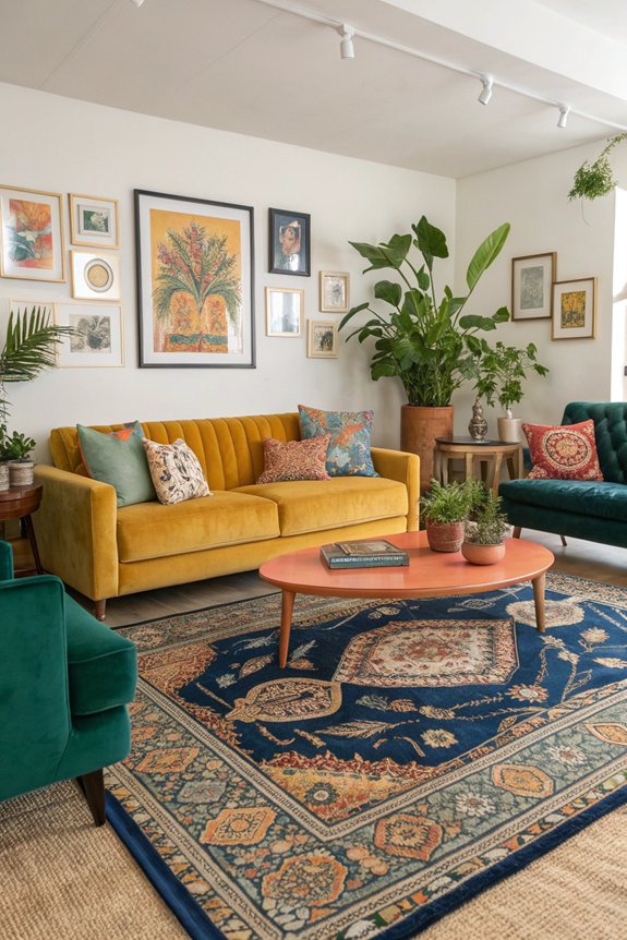 layered textures and colors