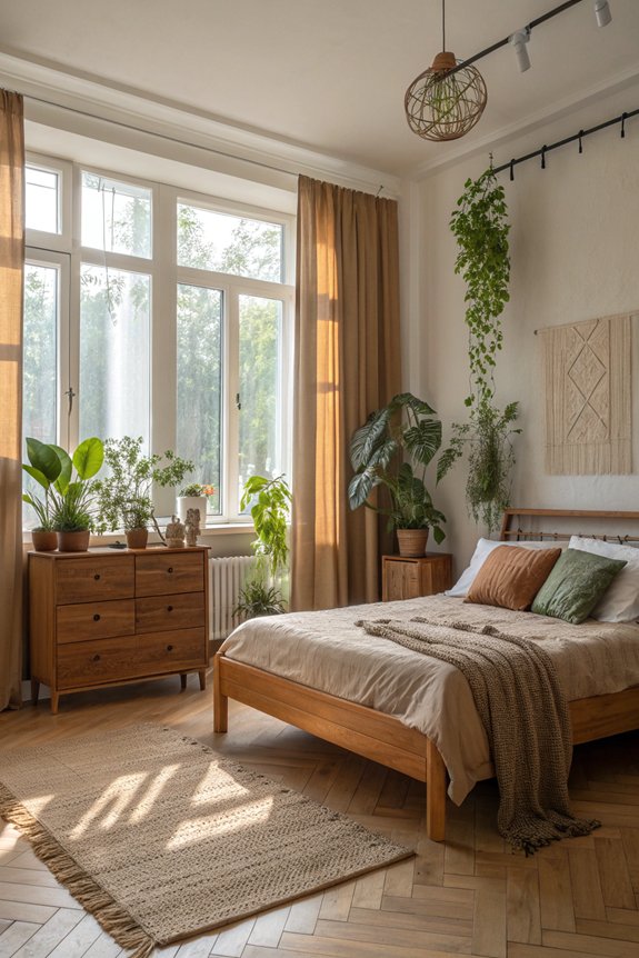 maximize bedroom natural light