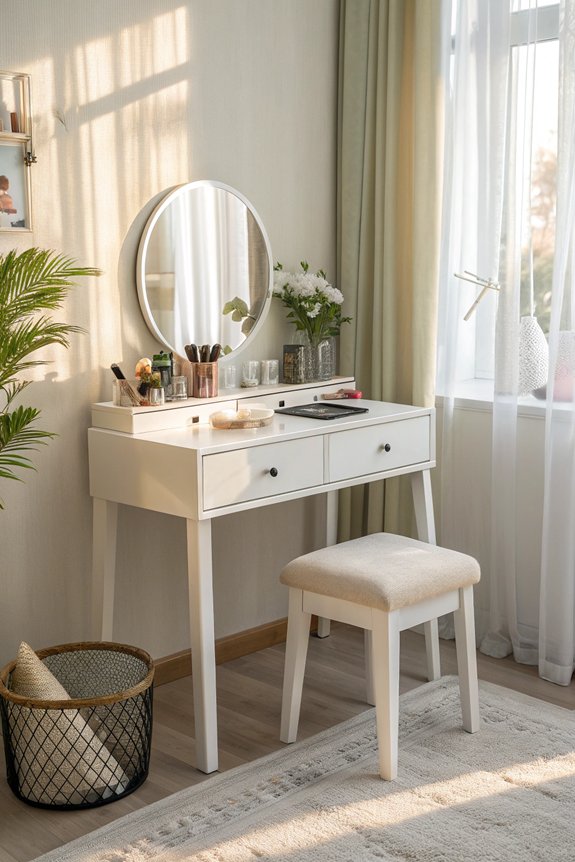 maximize space with multifunctional furniture