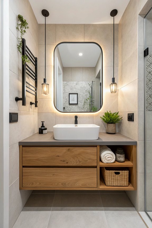 minimal decor for spaciousness