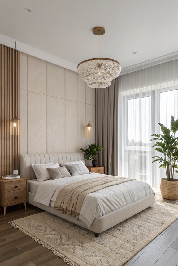 minimalist bedroom essentials outlined