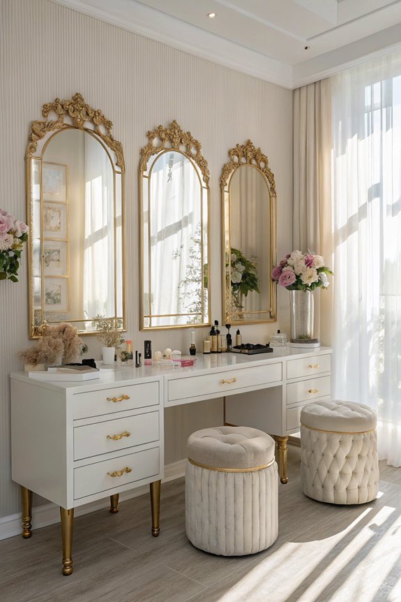 mirrors brighten and expand