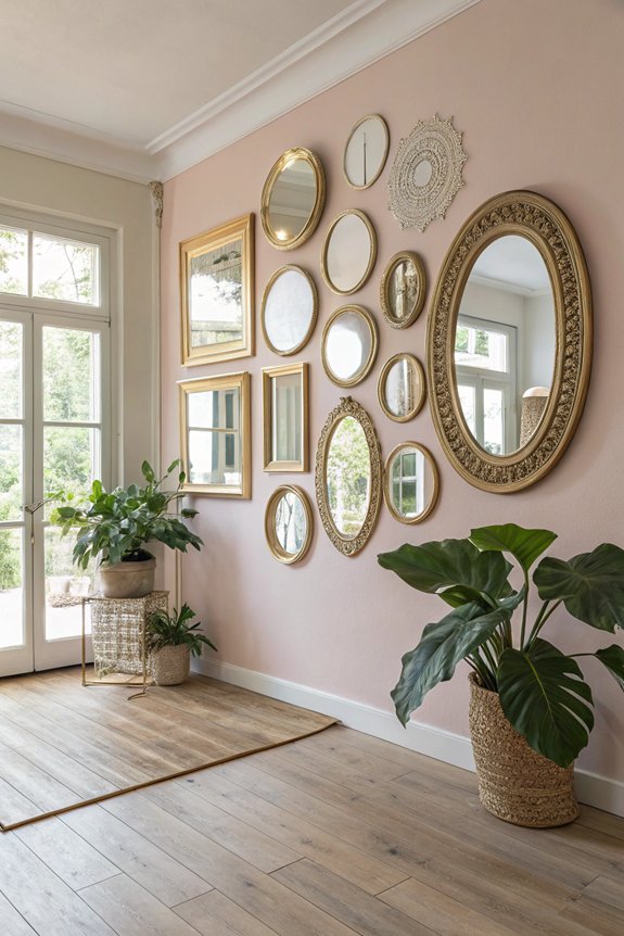 mirrors create spatial illusion