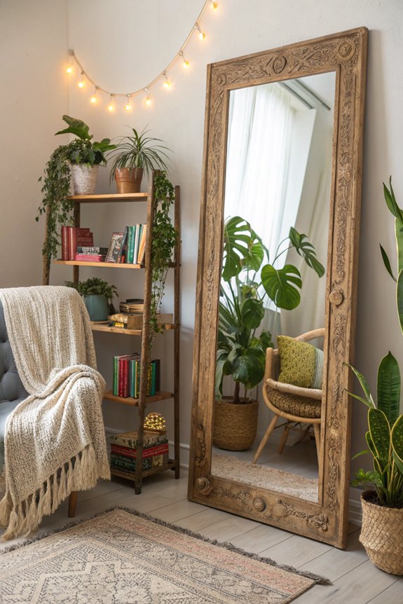 mirrors enhance room brightness