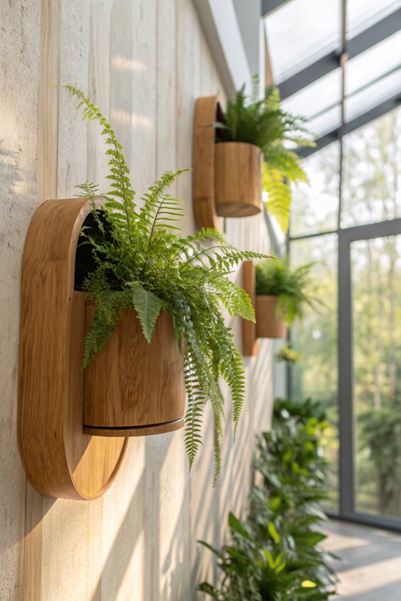 mounted plant holder design