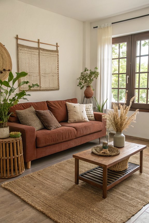 natural fiber rugs enhance comfort