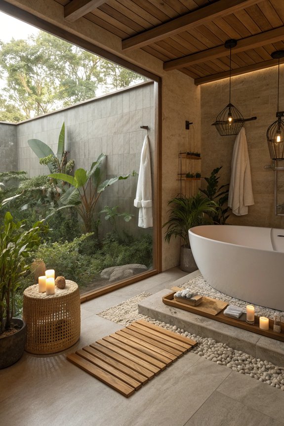 natural materials for tranquility