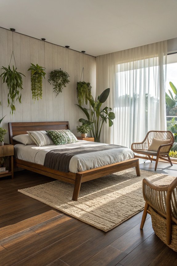 natural materials for tranquility