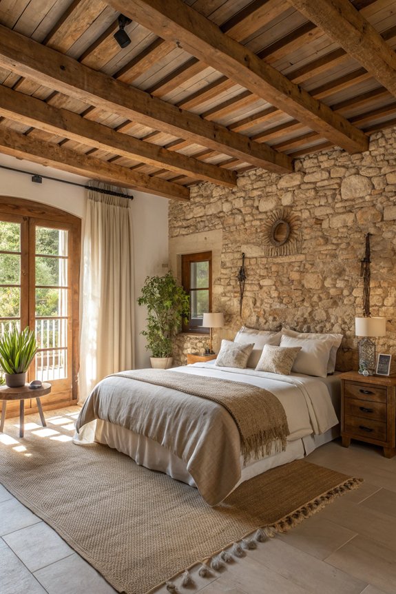 natural stone rustic accents