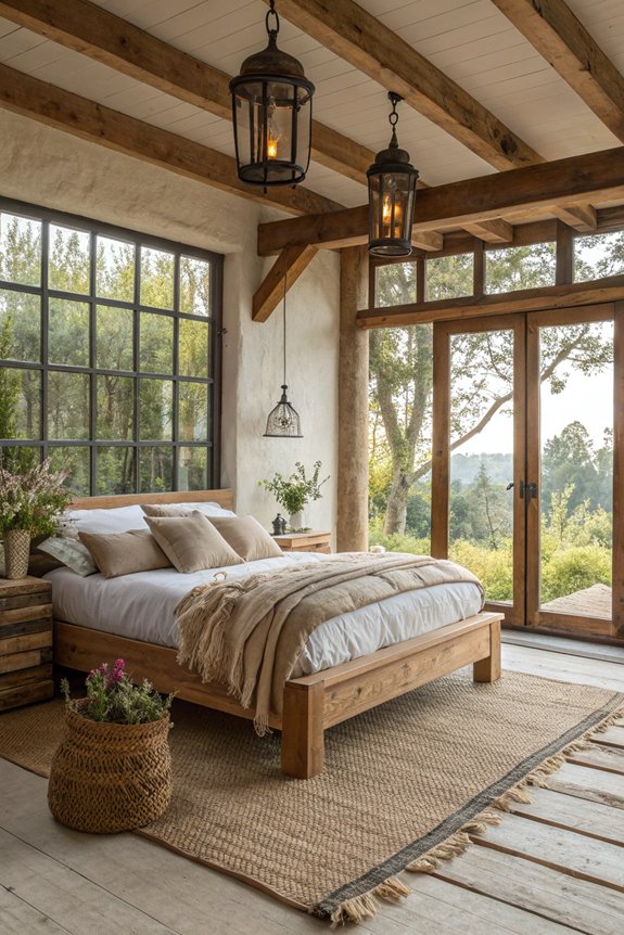 nature inspired bedroom decor