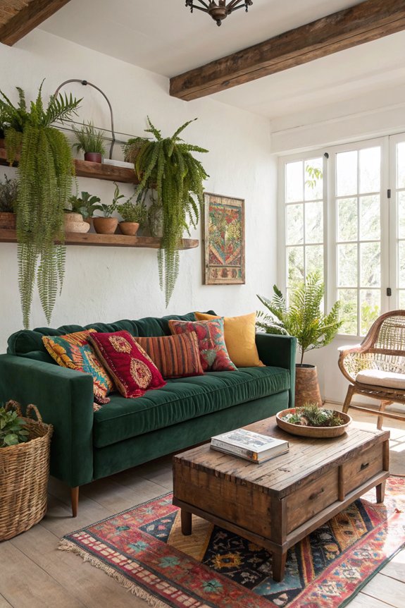 nature inspired indoor decor