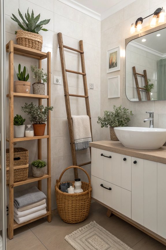 niche areas enhance bathroom storage