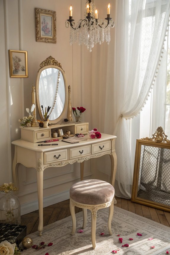 nostalgic retro vanity designs