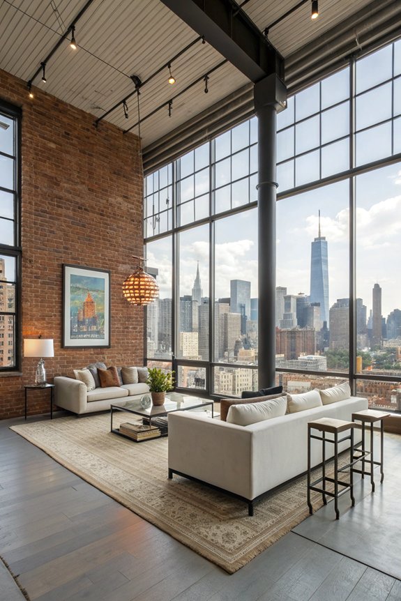 open spacious multifunctional living