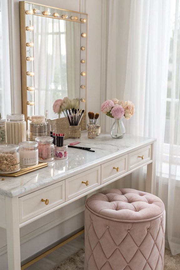 organize your vanity effectively