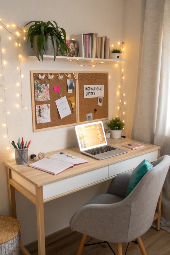 organized study desk essentials