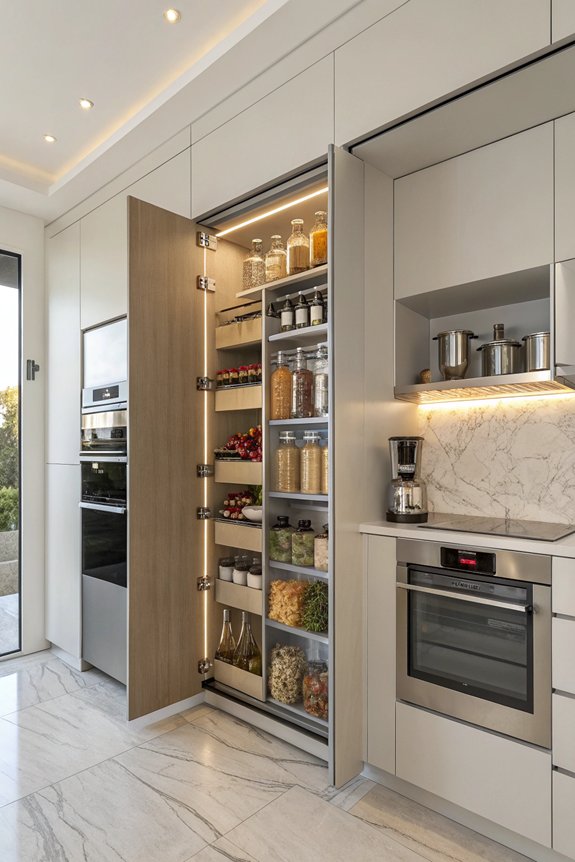 organized stylish pantry solutions