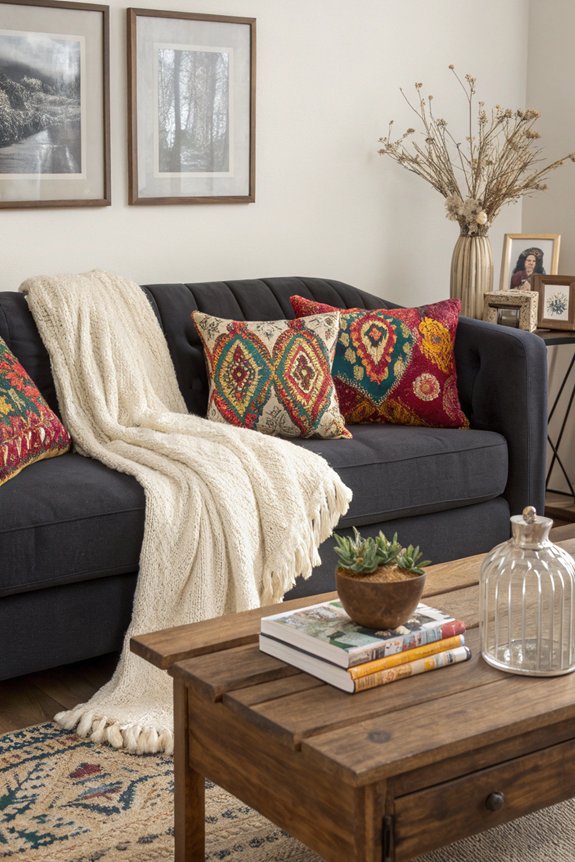 personal touches enhance decor