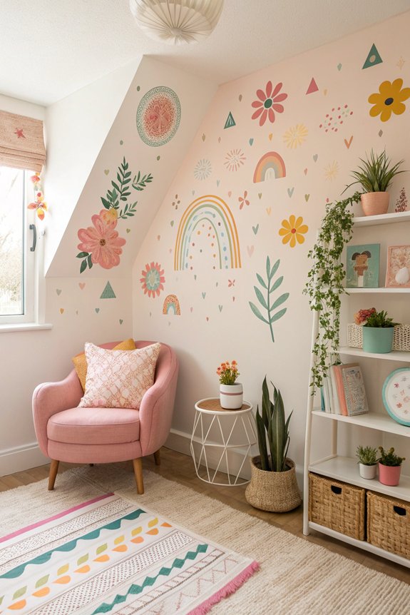 personalize space with decals