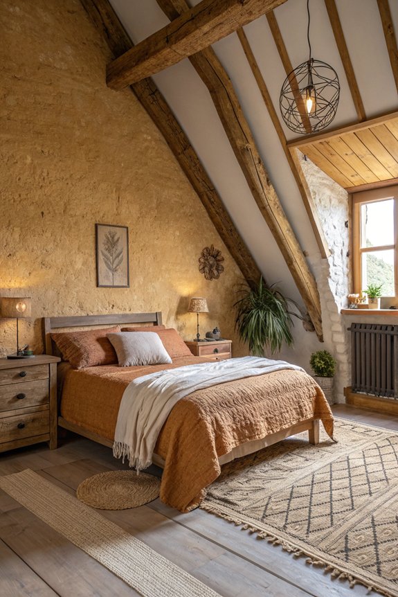 personalize your rustic bedroom