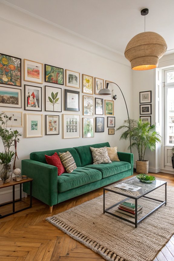 personalized art display ideas