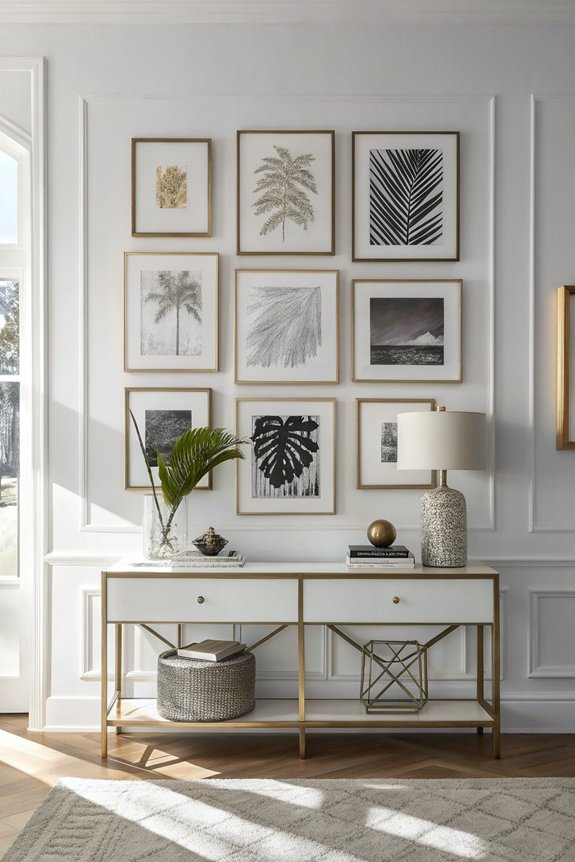 personalized gallery wall creation