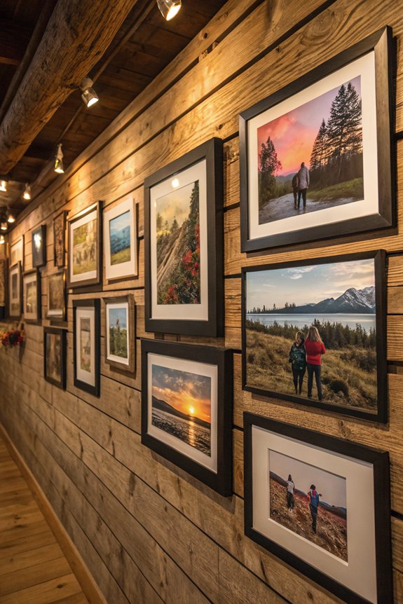 personalized photo wall theme